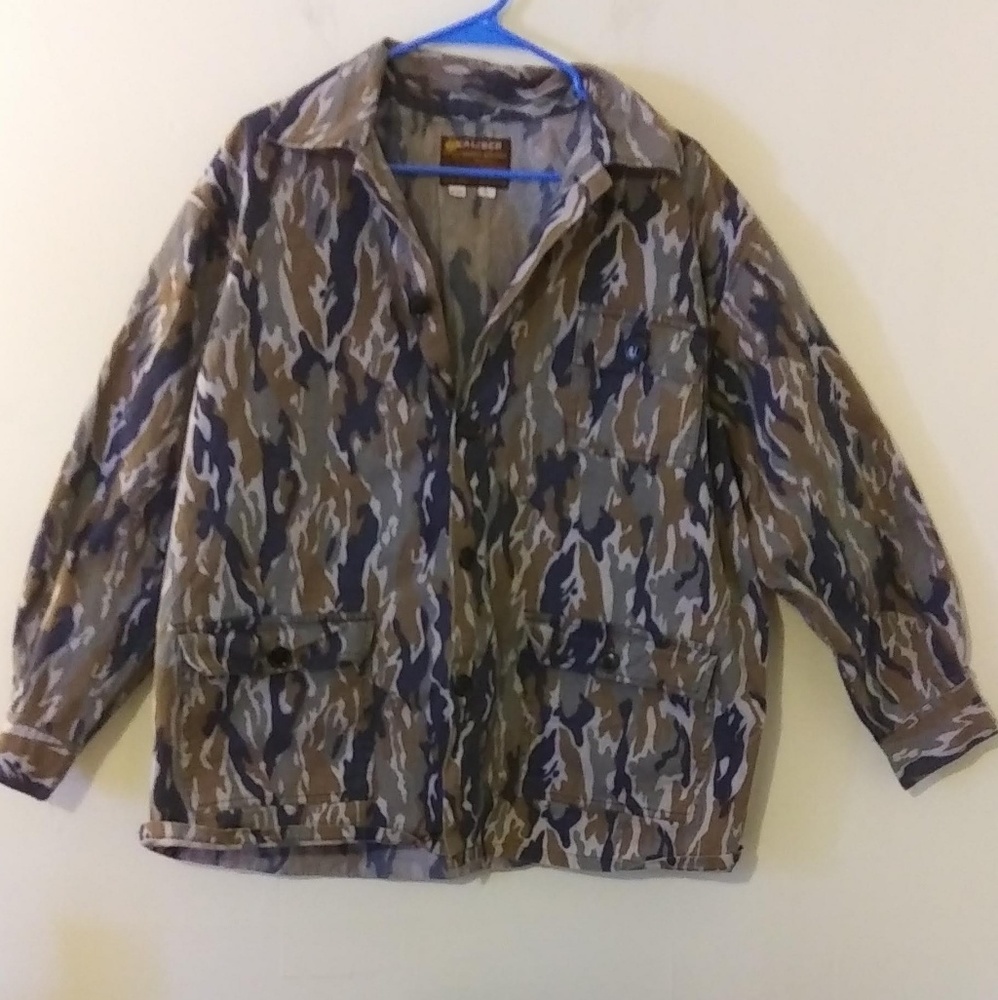 Caliber Camo Button Down Jacket